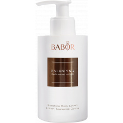 Vyrovnávající tělové mléko s vůní tepla a dřeva. Soothing Body Lotion